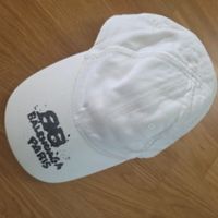 BALENCIAGA Kappe/Cap Hand-Drawn BB Icon weiss, Grösse 55