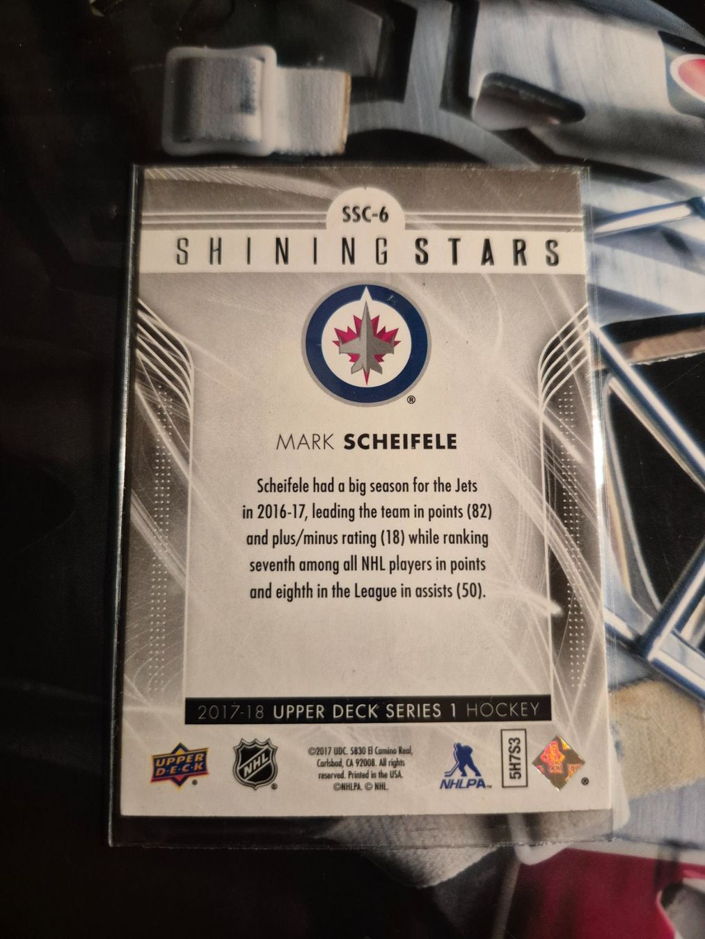 NHL Carte collezionabili: NHL Mark Scheifele Winnipeg Jets – Usato da Treiten venduto da Sauber73 1