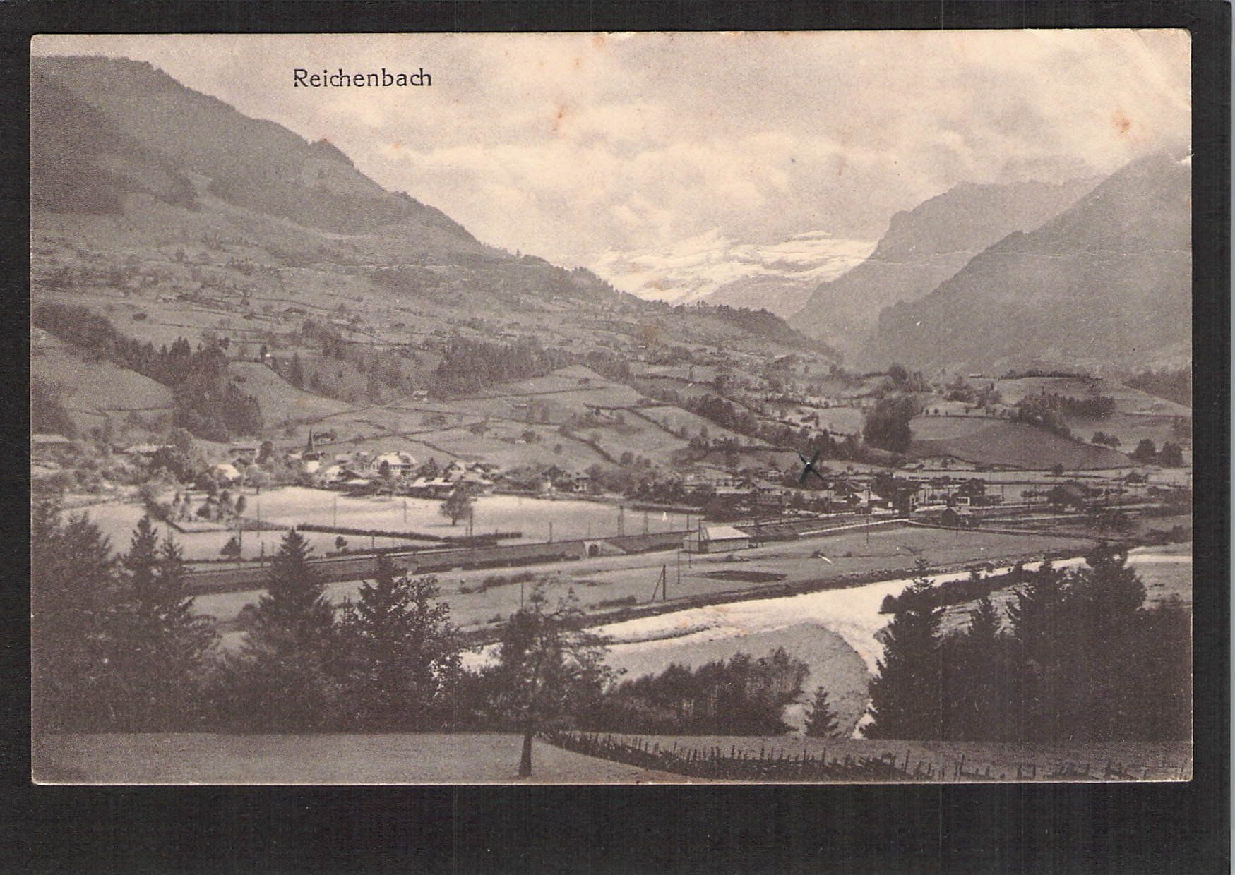 Cartoline postali: #Reichenbach BE , gelaufen – Usato da Reichenburg venduto da Pipo-67