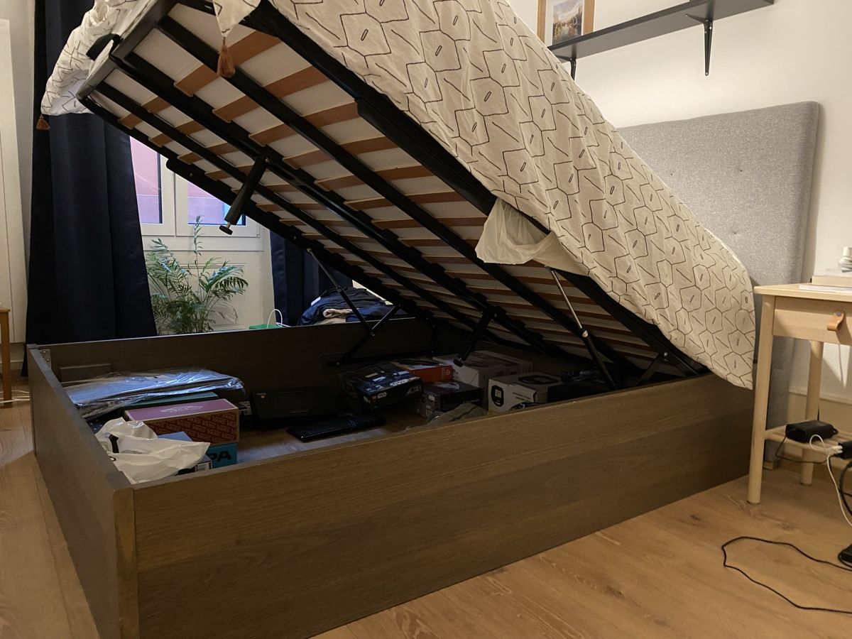 Letti: Spring bed - Queen size – Usato da Morges venduto da jea_b8tn