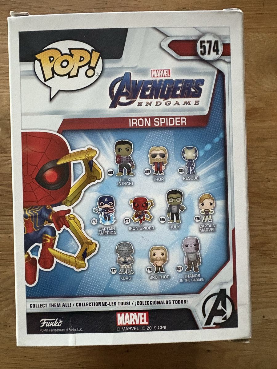 Funko Figuren: Funko Pop! Marvel Avengers Endgame - Iron Spider 574 – Neu (gemäss Beschreibung) aus Wetzikon ZH von Bclement 1
