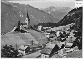 Schmitten im Albulatal gegen Piz Curver