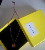 Marc Jacobs Rose Gold Heart Necklace