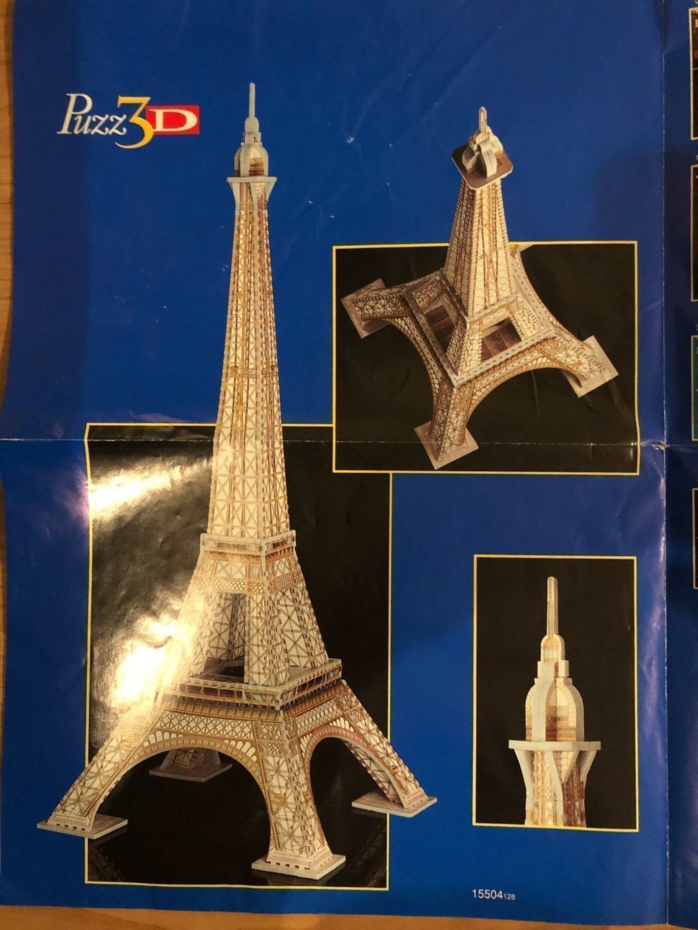 Puzzle: PUZZLE 3 D TOUR EIFFEL MB – Usato da Davesco-Soragno venduto da cap_67b9 1