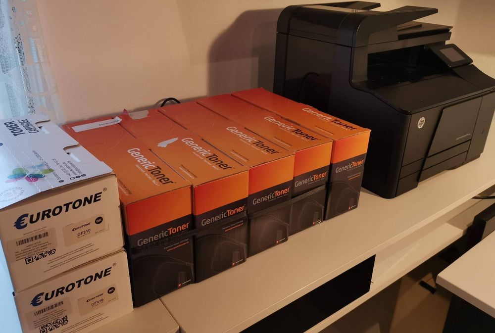 HP LaserjetPro 200 color MFP inkl 2 Farb- und 5 sw-Kartusch. (Gebraucht ...