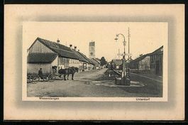 Wiesendangen, Unterdorf mit Kirche und P