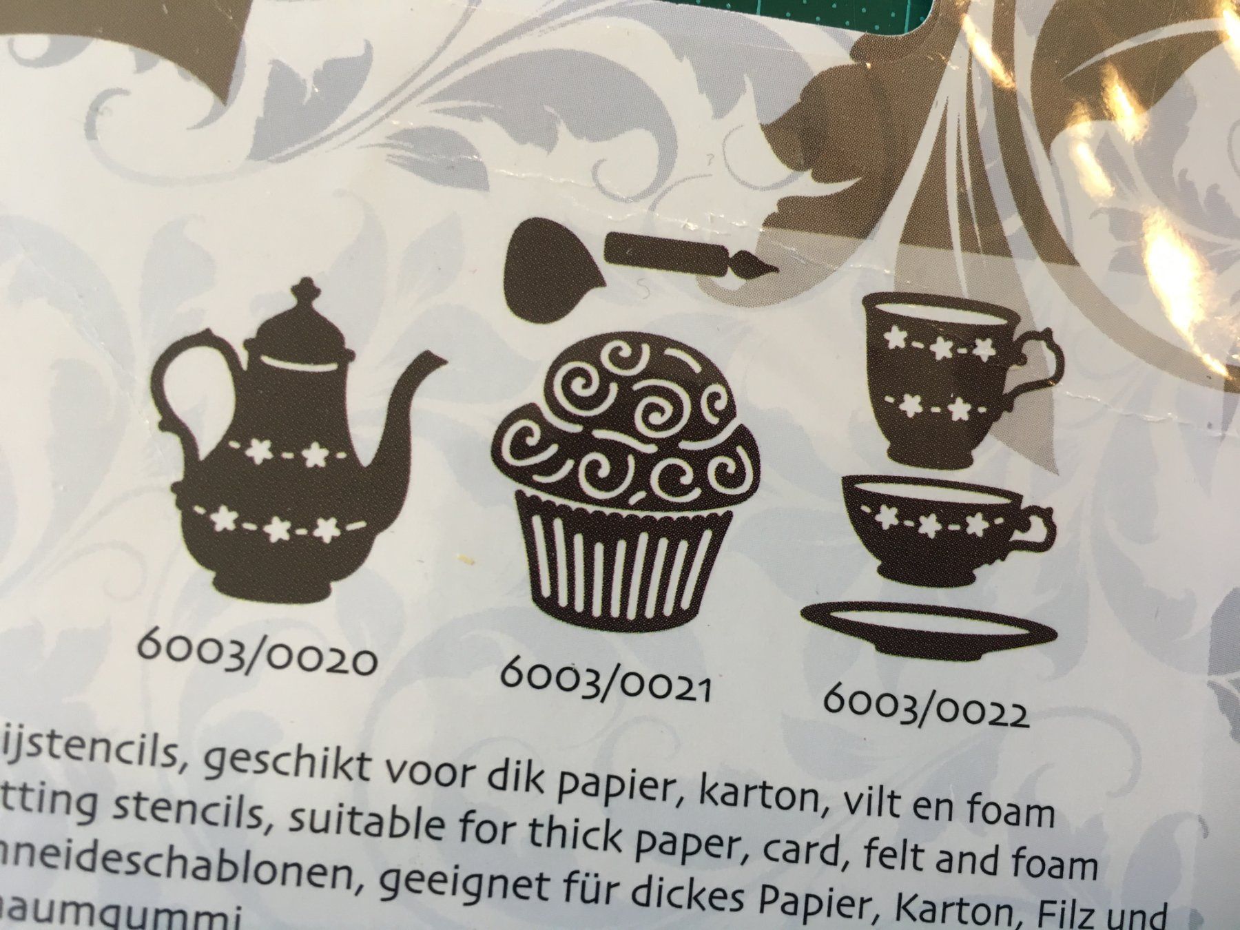Sciablone: Muffin-Vorlage, Stanzenform – Nuovo e nell'imballaggio originale da Fischbach-Göslikon venduto da 78anna 4