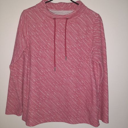 Cecil Damen Pullover rosa weiss gestreift 