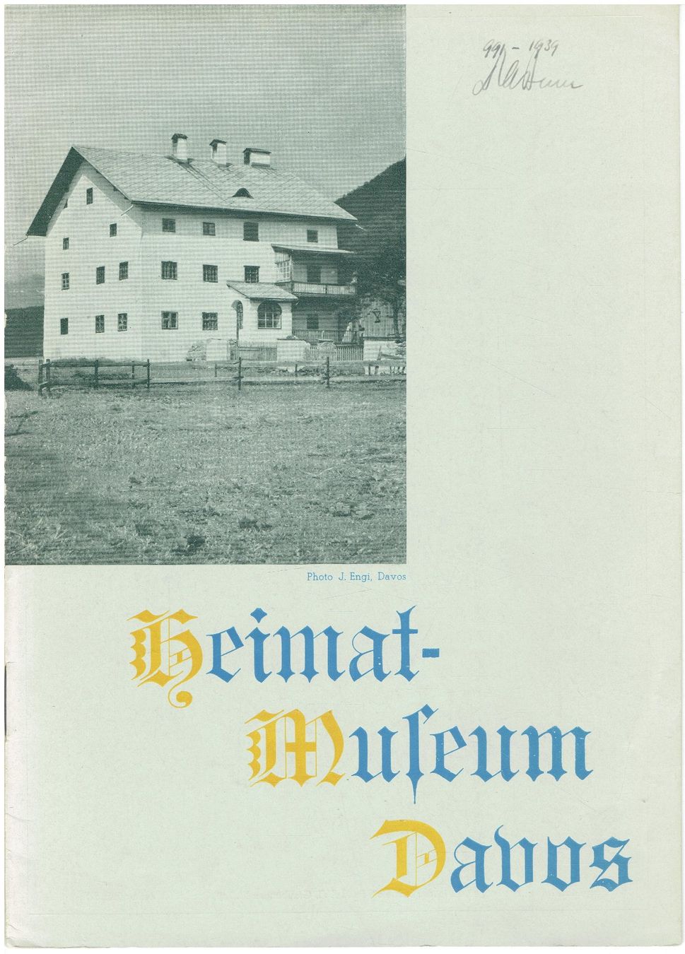 Bücher: Heimatmuseum Davos – Gebraucht aus Flims - Dorf von Stagediver