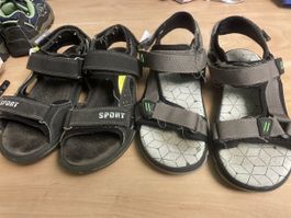 2 Paar Sommersandalen Jungen, Gr.34
