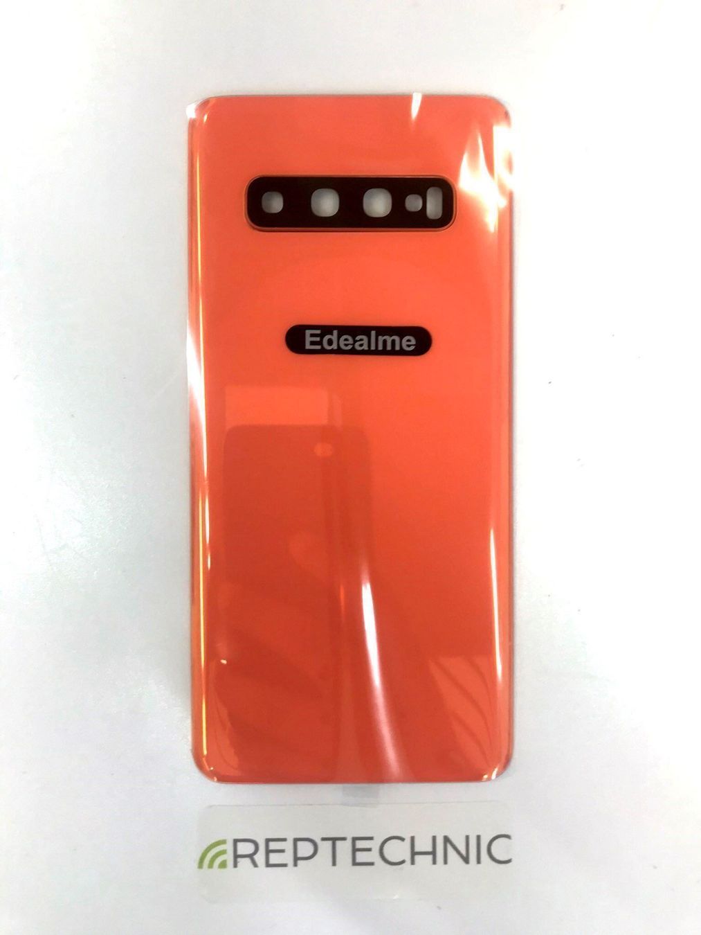 Samsung Handys / Smartphones: Samsung Galaxy S10 Akkudeckel Orange – Neu und originalverpackt aus bern von reptechnic