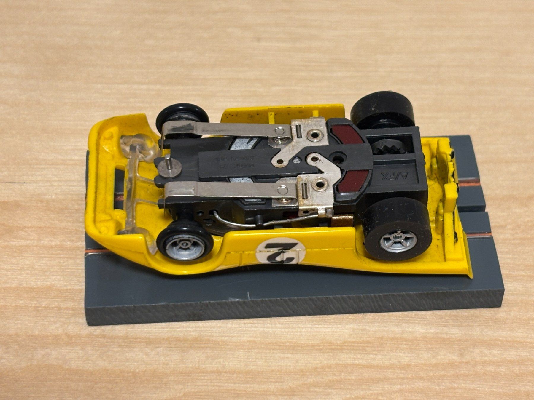 Faller Piste: Faller/Aurora AFX Porsche 917K #2 gelb/blau – Usato da Bülach venduto da h0slotch 8