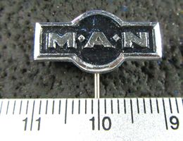 MAN AUTO LKW TRUCK LOGO ANSTECCKNADEL VINTAGE OLDI
