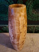 Alte, schöne, Vintage Onyxstein Vase sehr schwer
