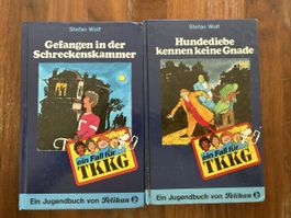 TKKG Jugendbücher 2 Stck. Stefan Wolf guter Zustand