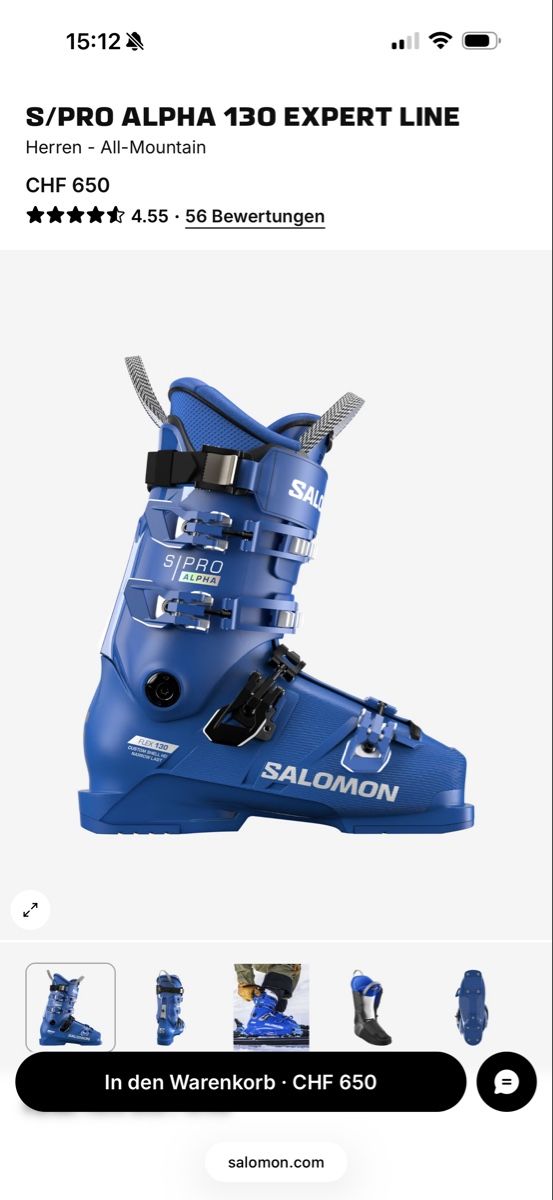 Salomon Scarpe da uomo: Salomon SPro Alpha 130, MP 25/25.5 – Nuovo e nell'imballaggio originale da Sarmenstorf venduto da Ravengod99 5