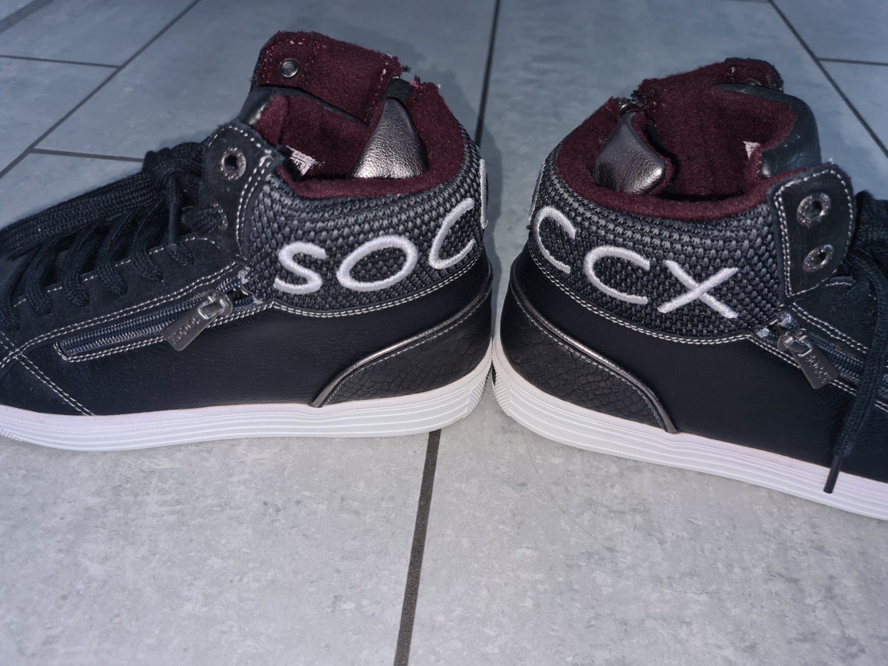 Soccx Damenschuhe: SOCCX Turnschuhe Gr. 38 schwarz – Gebraucht aus Killwangen von KIANA08 3