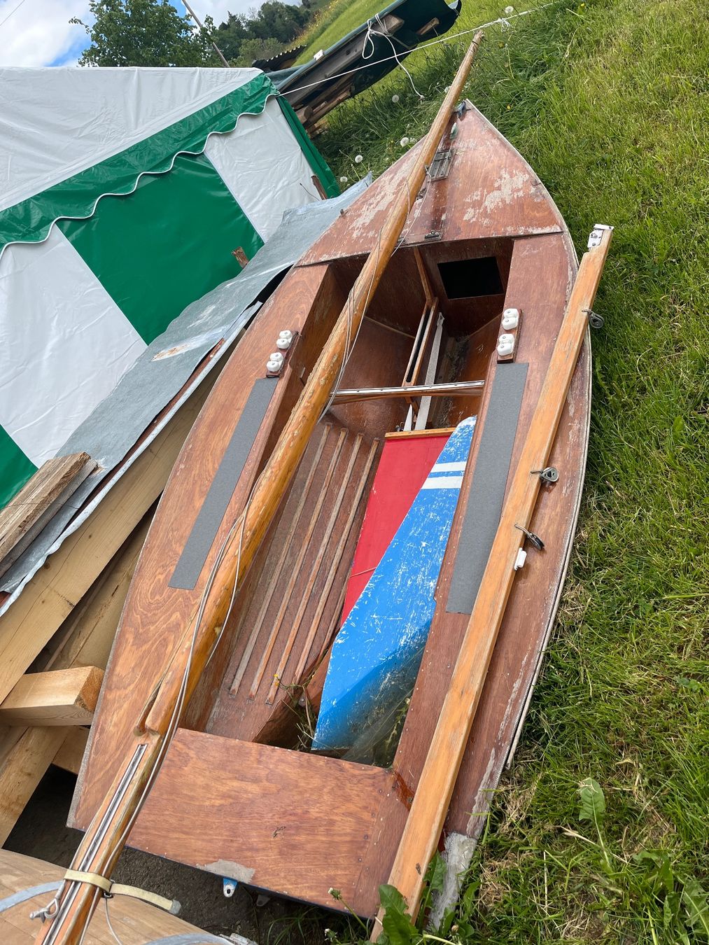 Barche: Segelboot  "Poldy" F4782 ab. 1.- – Usato da Schönholzerswilen venduto da Adini11