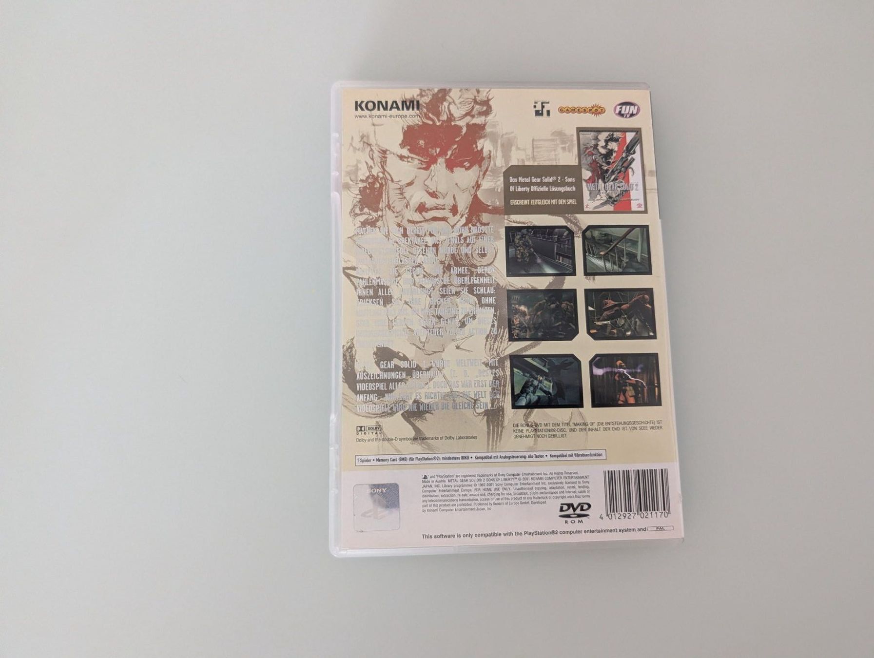 Sony Giochi: Metal Gear Solid 2: Sons of Liberty – Usato da Winterthur venduto da sax8400 2