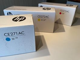 3-Pack Colortoner für HP LaserJet 5525 und M750 Enterprise,