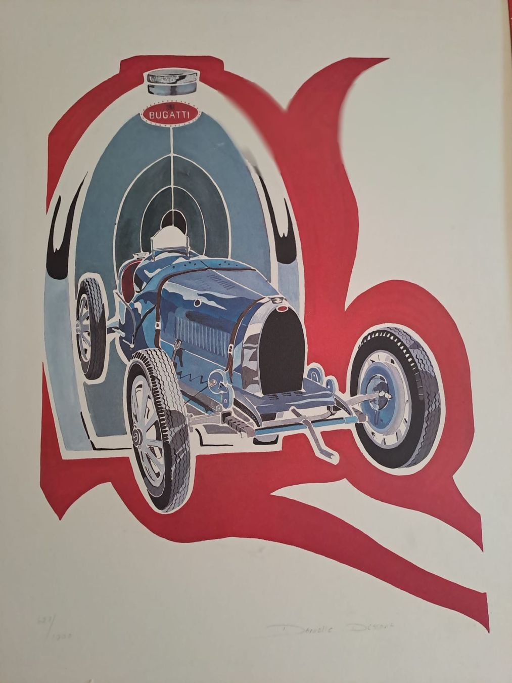 Grafica & Litografie: Bugatti Lithographie – Usato da La Neuveville venduto da austinpowers70 2