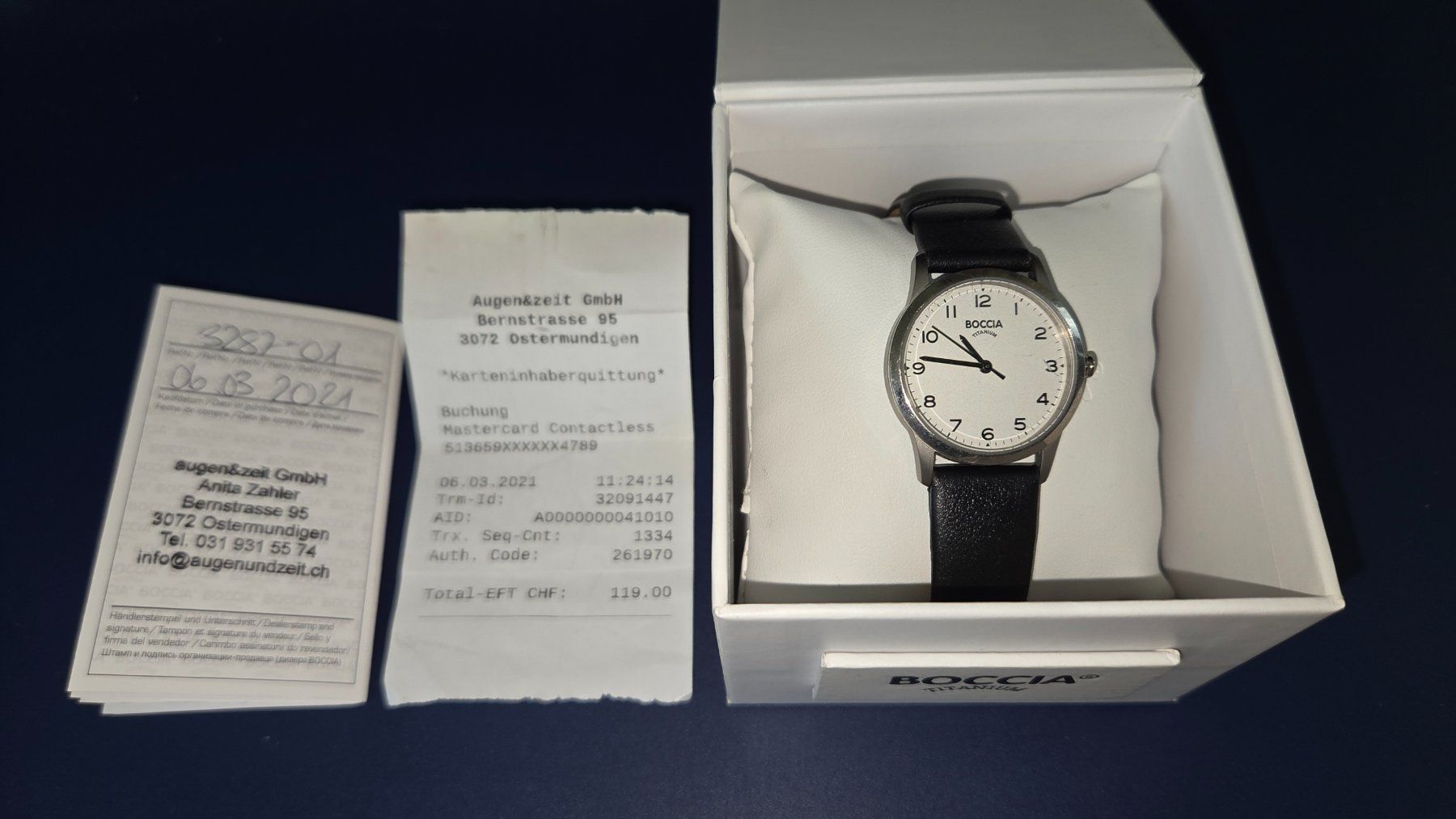 Orologi: Montre Boccia Titanium – Nuovo (secondo la descrizione) da Bern venduto da scorpionmaximus