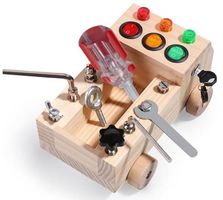 Montessori Spielzeug mit LED-Licht  ab 3 jahre