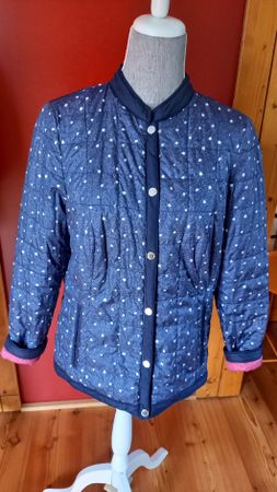 Bonita Steppjacke Grösse 40 blau-pink wendbar guter Zustand