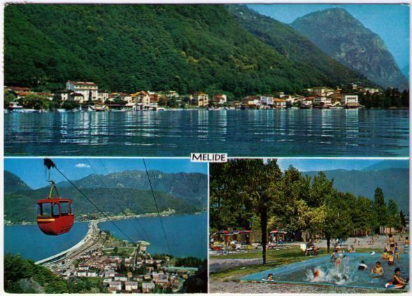Cartes postales: Melide - 3 Bild AK – D'occasion à Binningen par Mountainrider