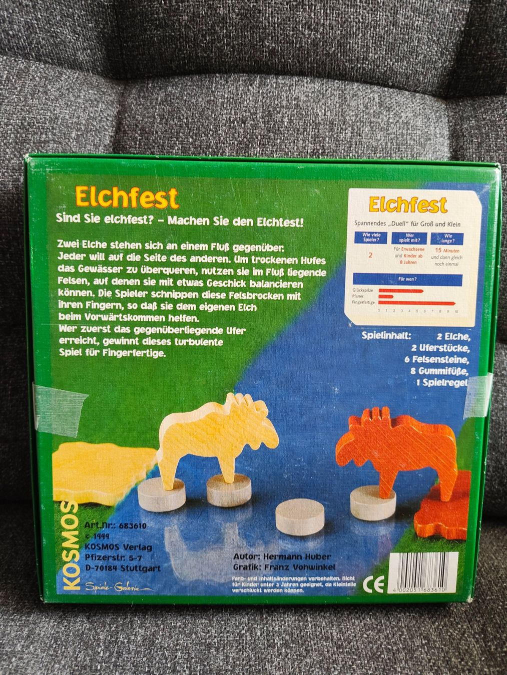 Giochi: Elchfest Spiel Brettspiel gebraucht – Usato da Niederrohrdorf venduto da MystoganZ 1