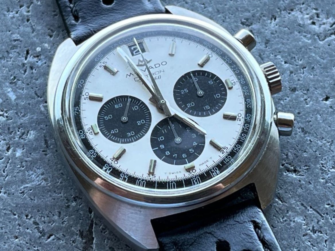 Movado Orologi: MOVADO CHRONO DATRON HS 360 PANDA DIAL – Usato da Beinwil am See venduto da watchfever