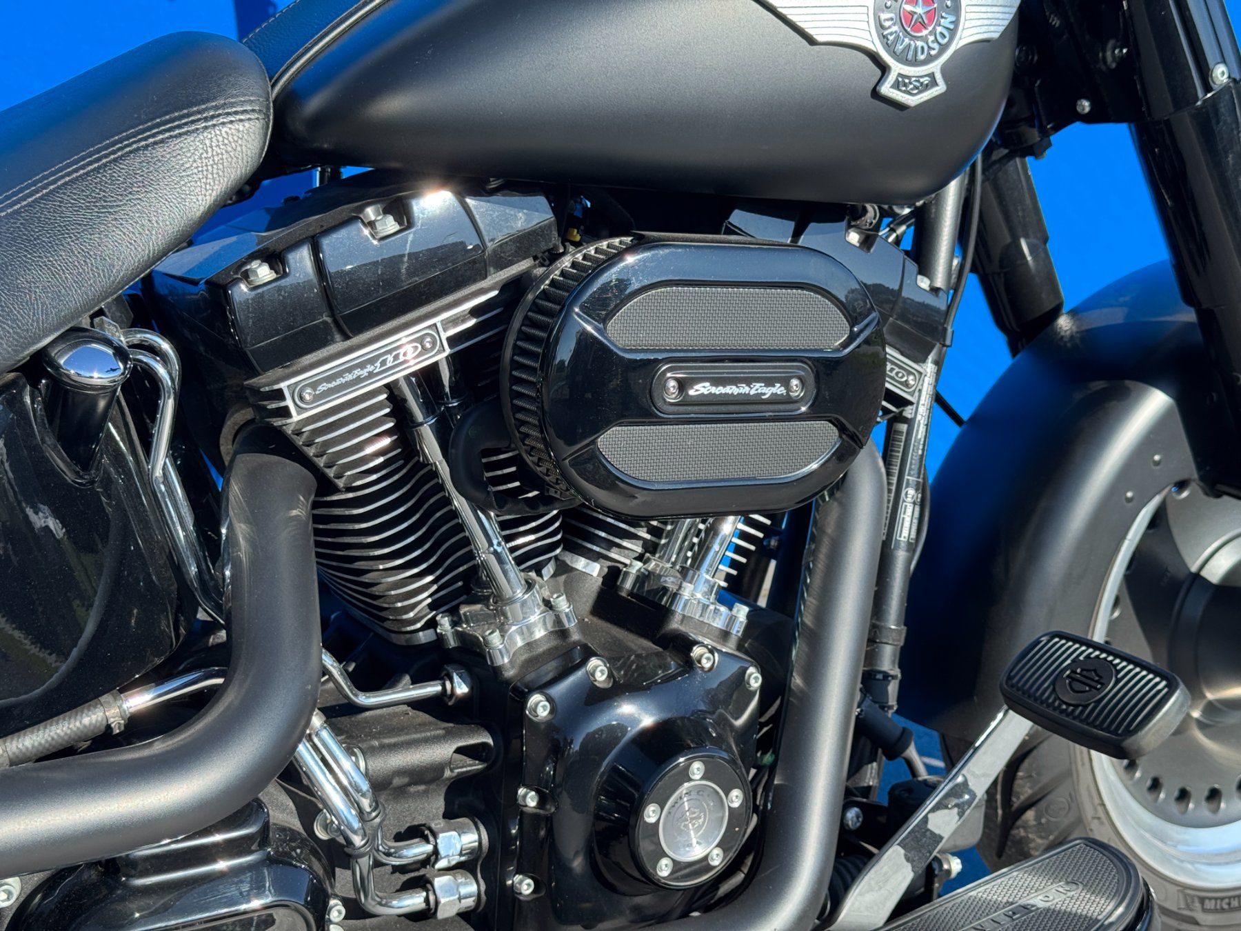 Harley-Davidson Chopper: HARLEY-DAVIDSON FLSTFBS Fat Boy S 110 Special ABS – Gebraucht aus Escholzmatt von Wikinger11 6