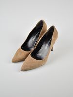 Kennel & Schmenger Pumps, Gr.38.5, beige, Wildleder