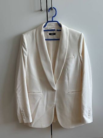 Weisser Blazer, C&A, Grösse 38