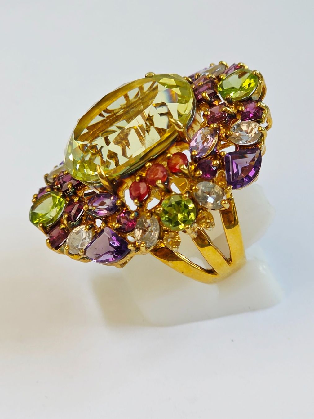 Sonstiger Schmuck: Set Ring Ohrringe Gelb Edelsteine Neu – Neu (gemäss Beschreibung) aus Zürich von ben_mn5h 6