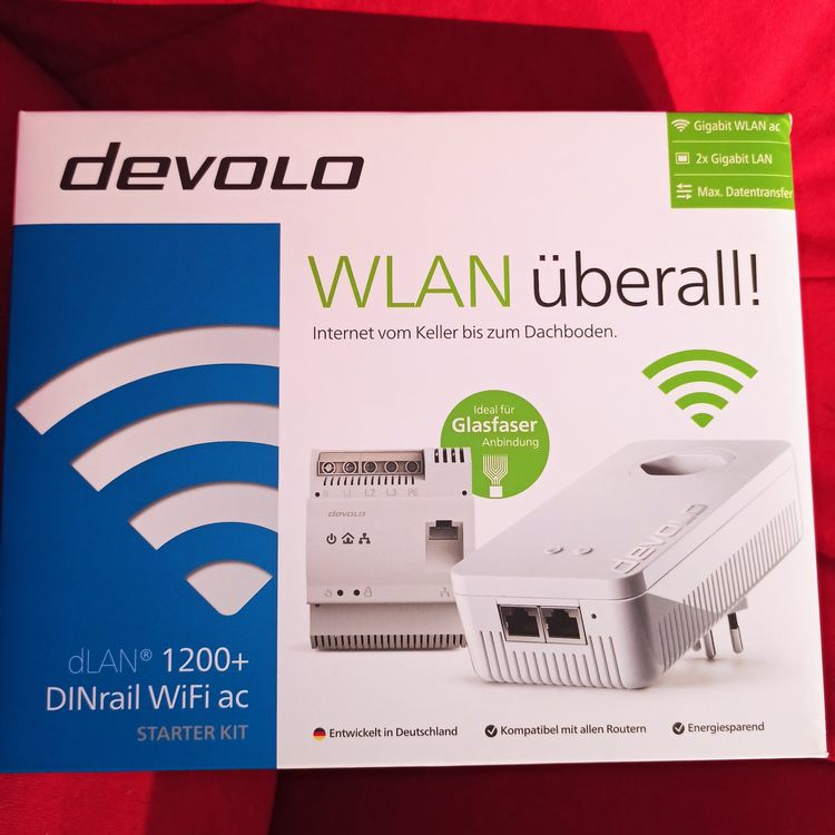 DEVOLO kit CPL starter 1200+ dLAN OFFICIEL original 1200