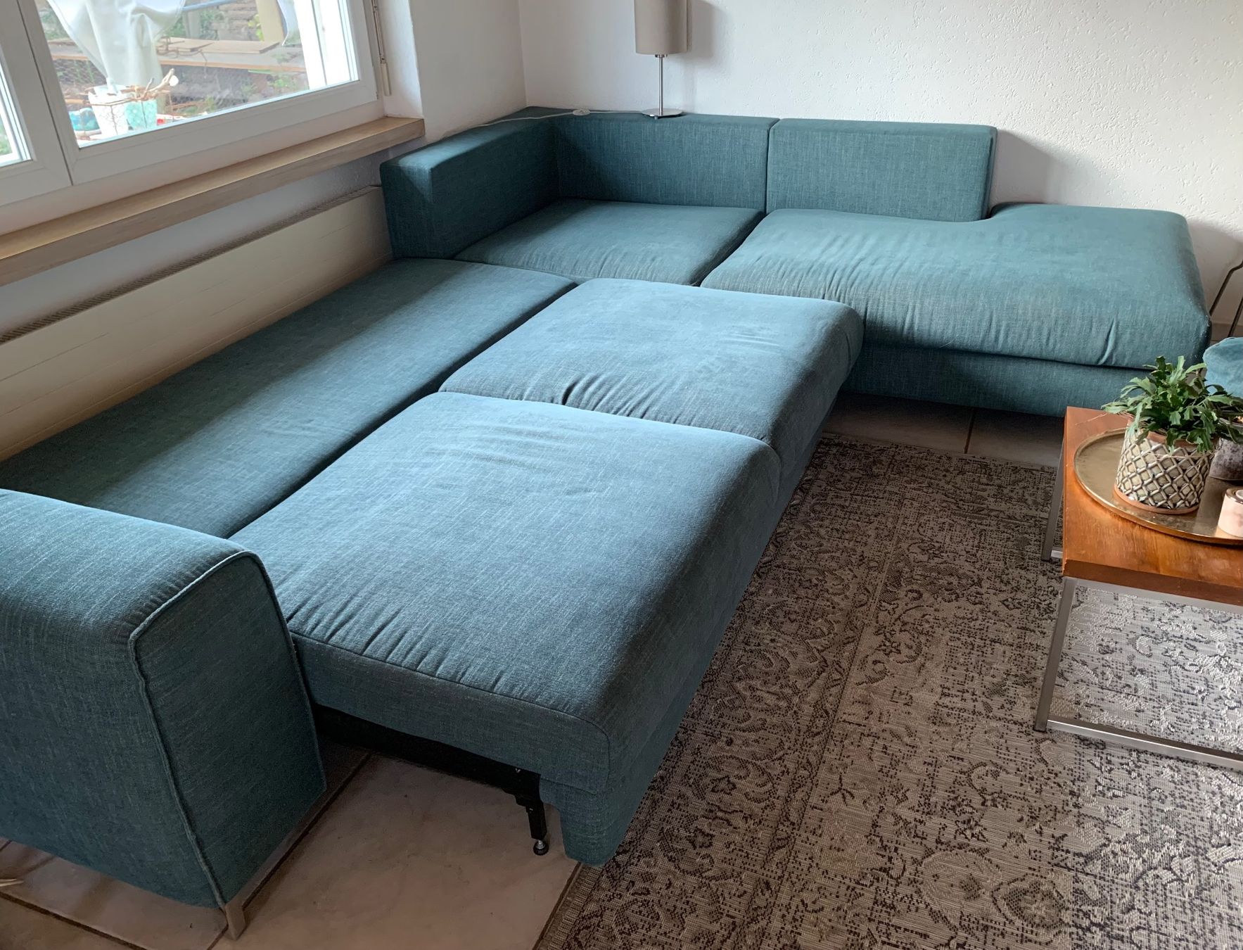 : Ecksofa petrol – D'occasion à Hallwil par Lima98 3