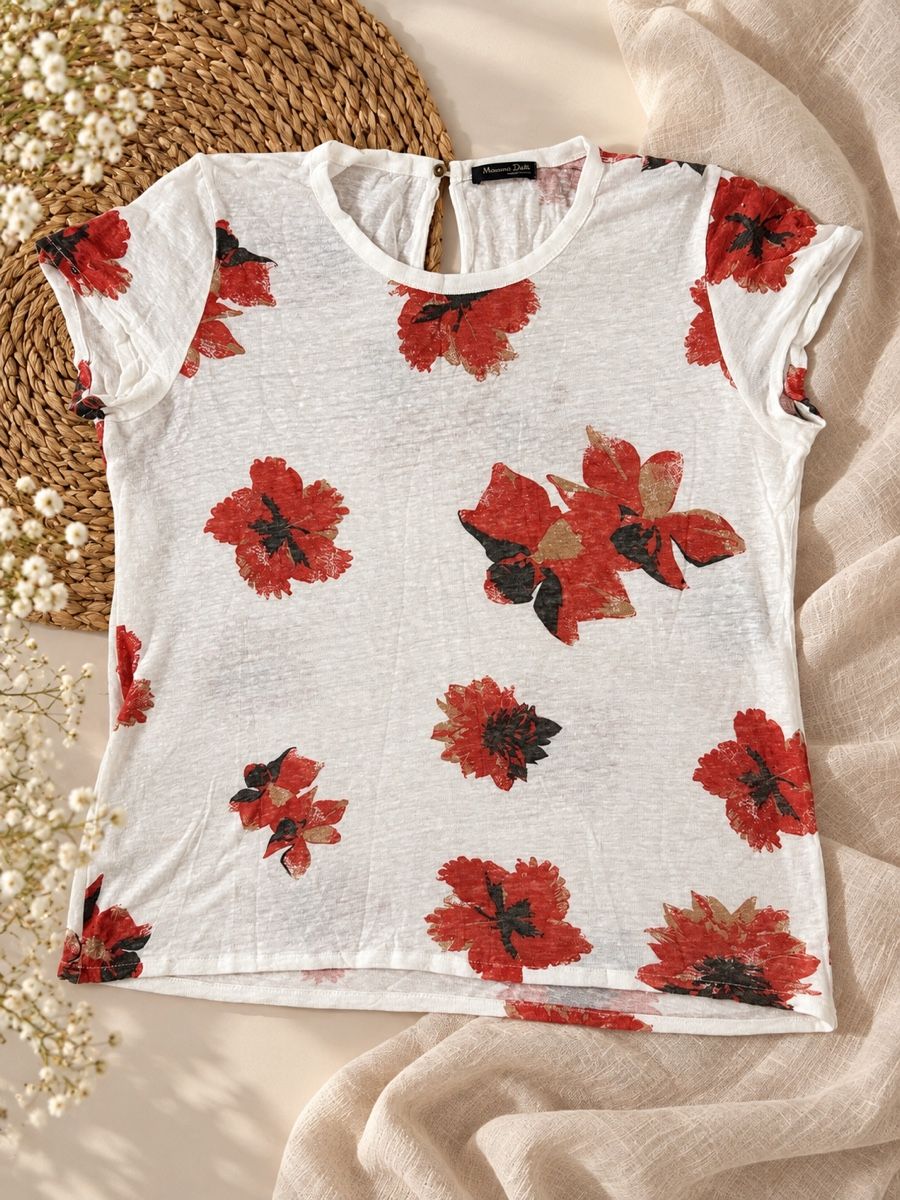 Massimo Dutti T-shirt: Massimo Dutti T-Shirt – Usato da Schlatt TG venduto da NataJan