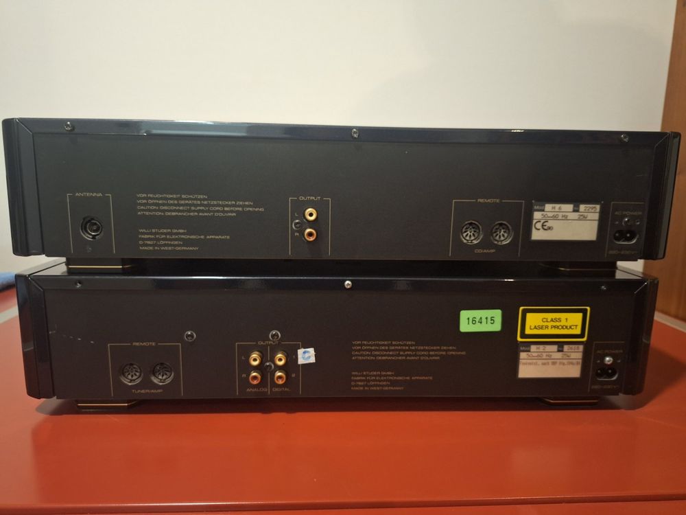 Ensemble Revox H6 Tuner et H2 CD Player d'occasion (Gebraucht) in ...