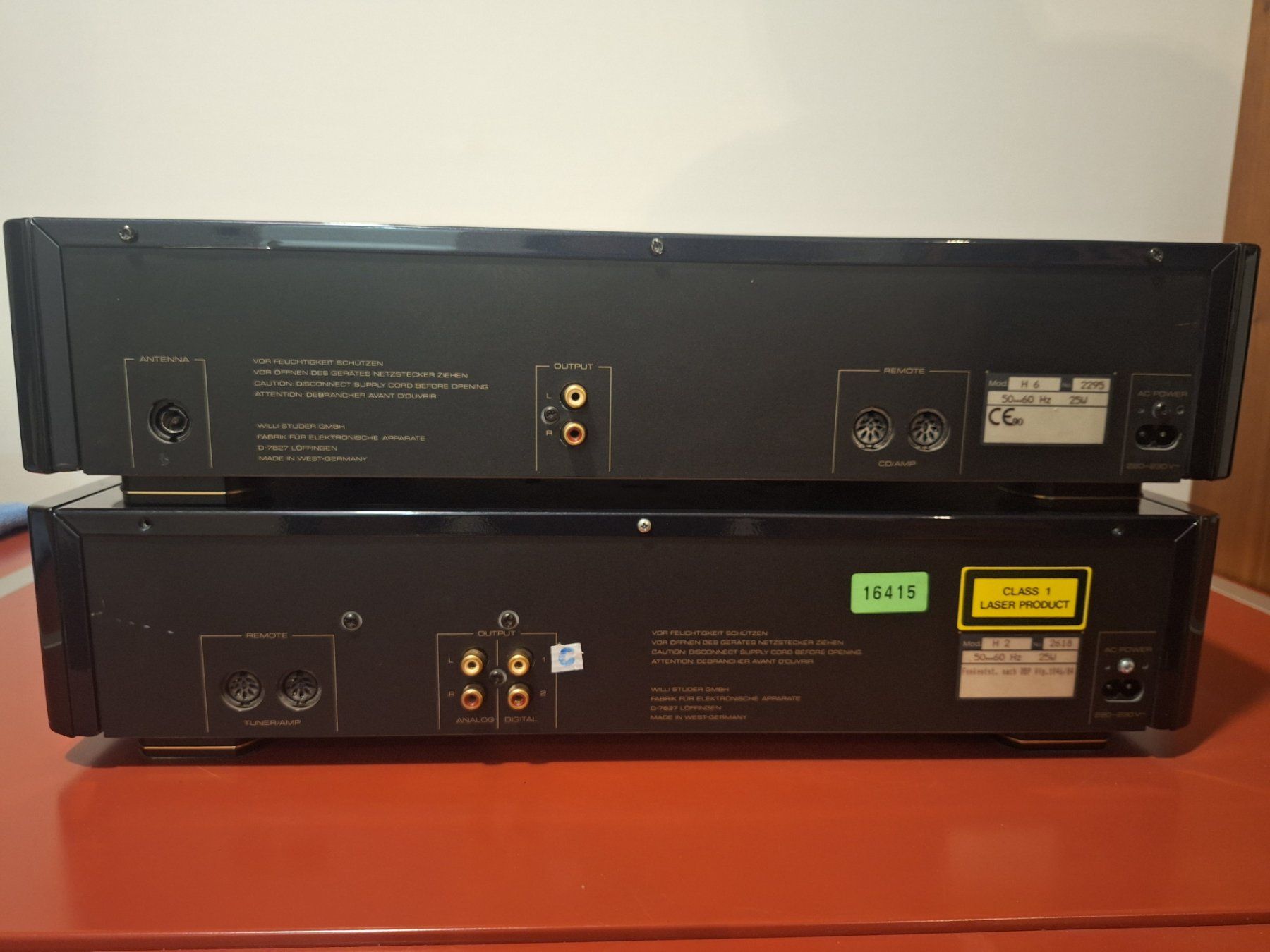 Ensemble Revox H6 Tuner et H2 CD Player d'occasion (Gebraucht) in ...