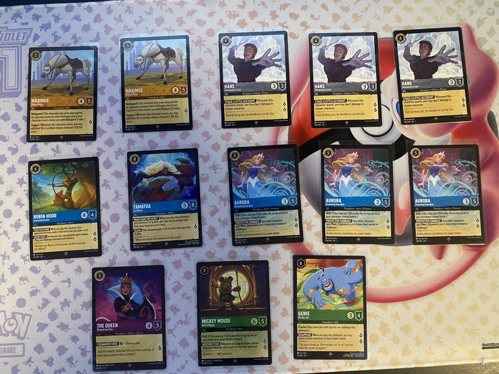 KarlyPro Sammelbuch Für Lorcana & TCG Karten - 990 Taschen Mit 55 PP Hüllen SV-1