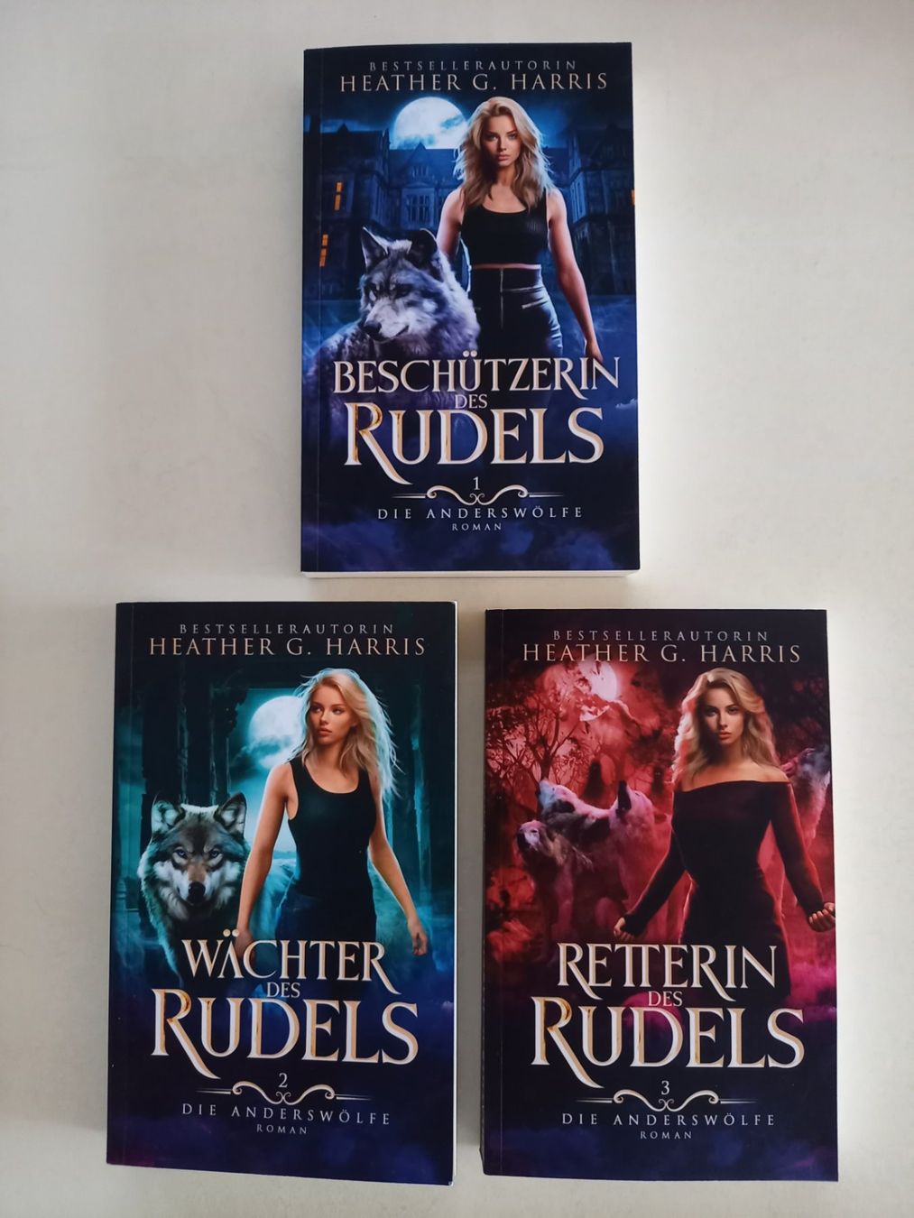 Libri: Heather G Harris Die Anderswoilfe Romane 3 Stck – Nuovo (secondo la descrizione) da Effretikon venduto da Ricardo0830