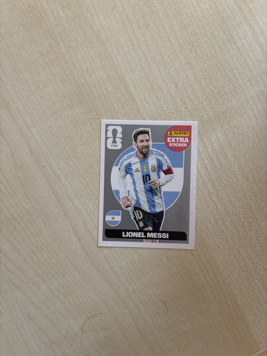 Panini Sammelbilder & Trading cards: Lionel Messi WC 2026 Extra Sticker Silver – Neu (gemäss Beschreibung) aus Benken SG von aar_grw8