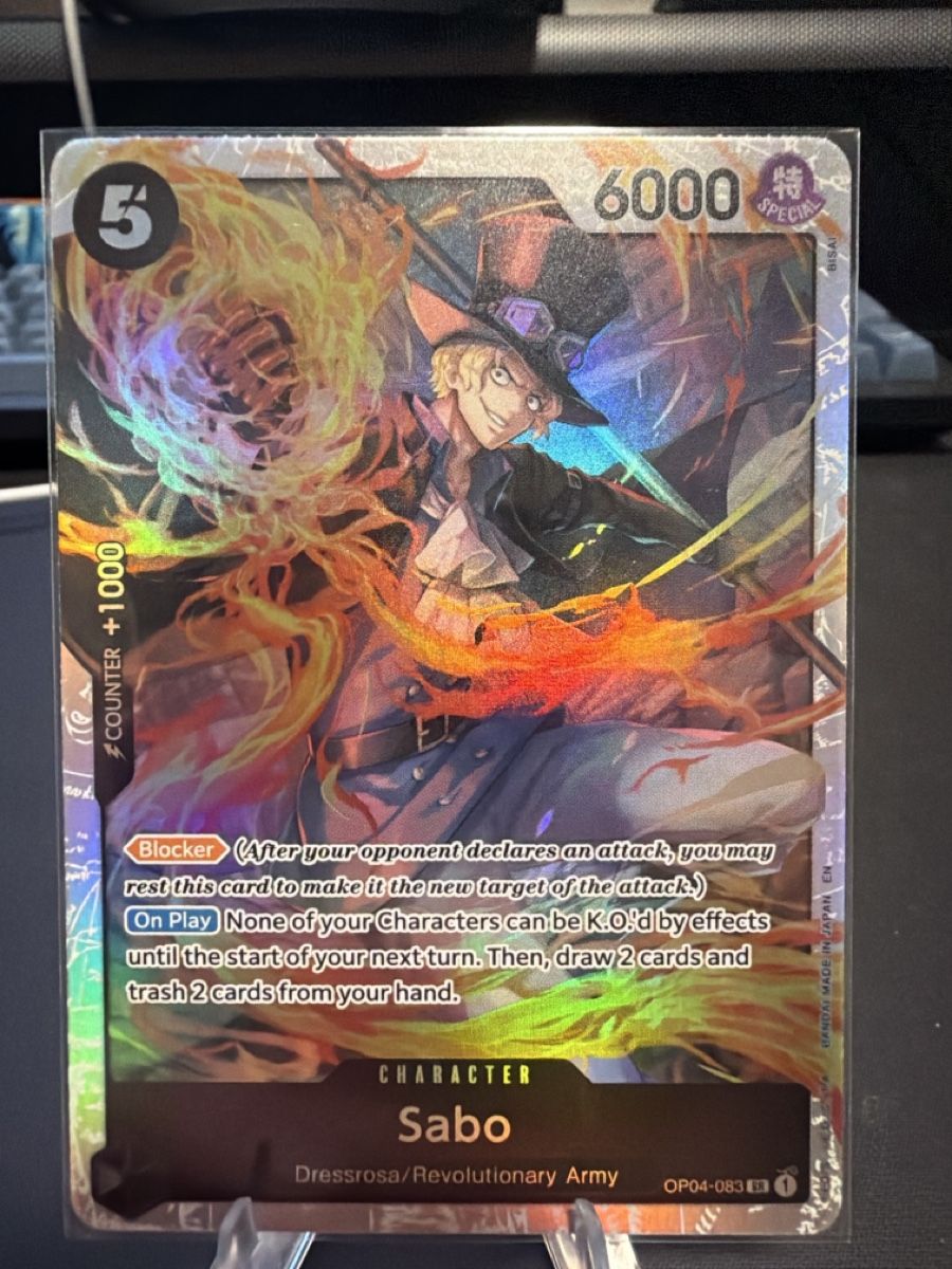 Bandai Carte collezionabili: One Piece Karte Holo Sabo – Nuovo (secondo la descrizione) da Kriens venduto da Ajiani