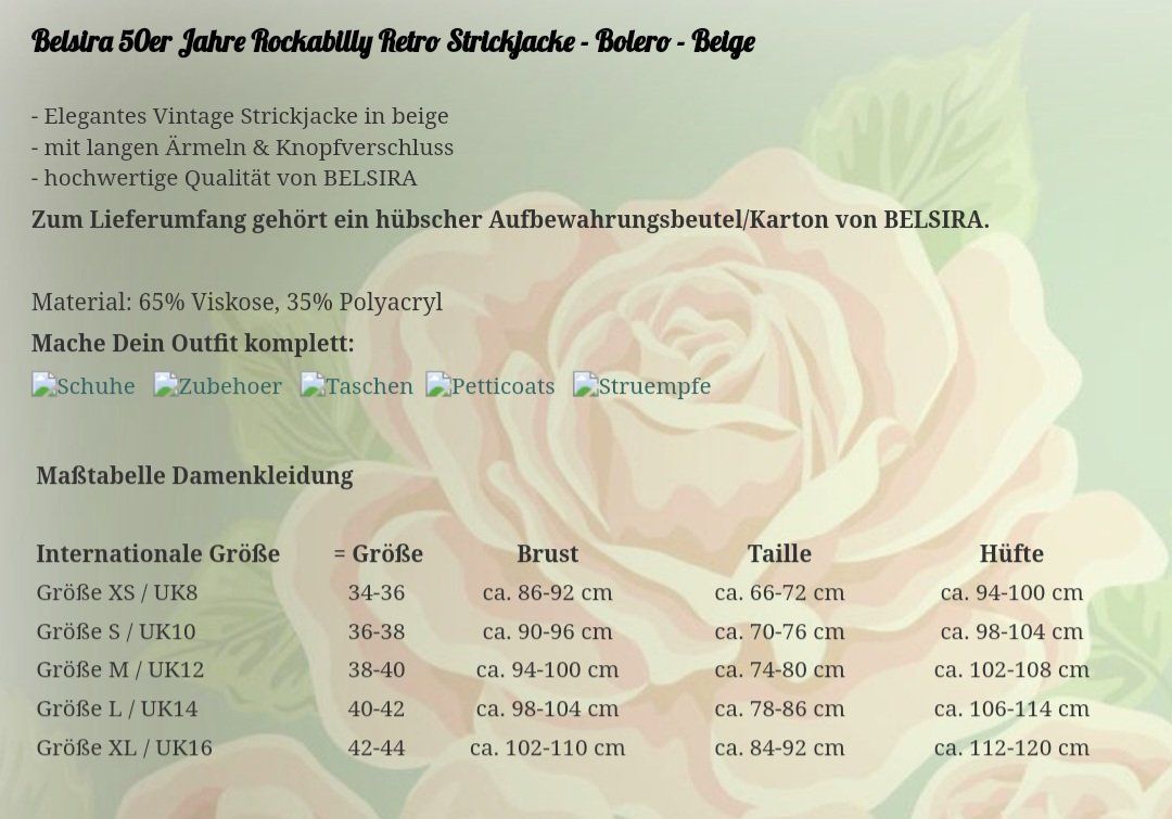 Bolero: Belsira Bolero beige Gr. M, ungetragen – Nuovo e nell'imballaggio originale da Zürich venduto da stefanella 6