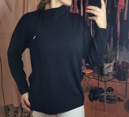 Strickpullover, Rollkragen, Grösse L/XL