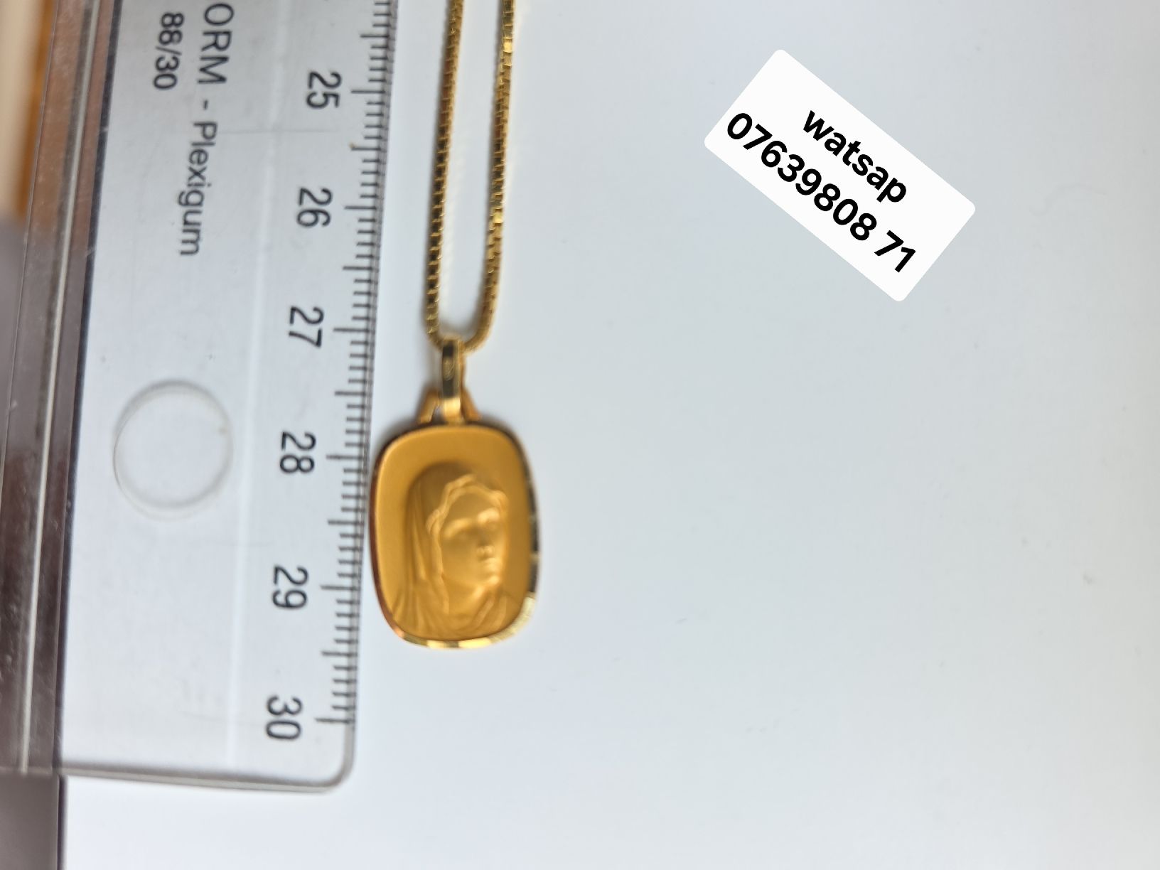 Ketten: Kette Mit Anhänger Gold 18 karat – Neu (gemäss Beschreibung) aus Effretikon von rinuom01 3