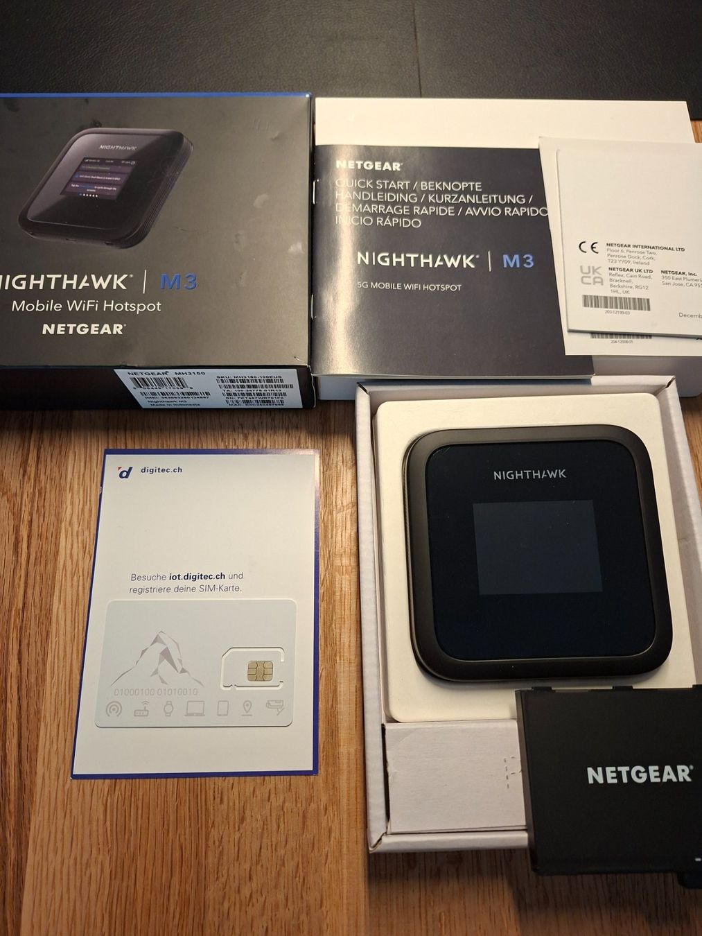 Modem & Router: NETGEAR Nighthawk M3 5G Mobile WiFi Hotspot – Usato da Deitingen venduto da rotgelbblau01