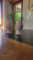 2 Keramikfiguren „Pigna“ Henriette – rosa glänzend – Deko