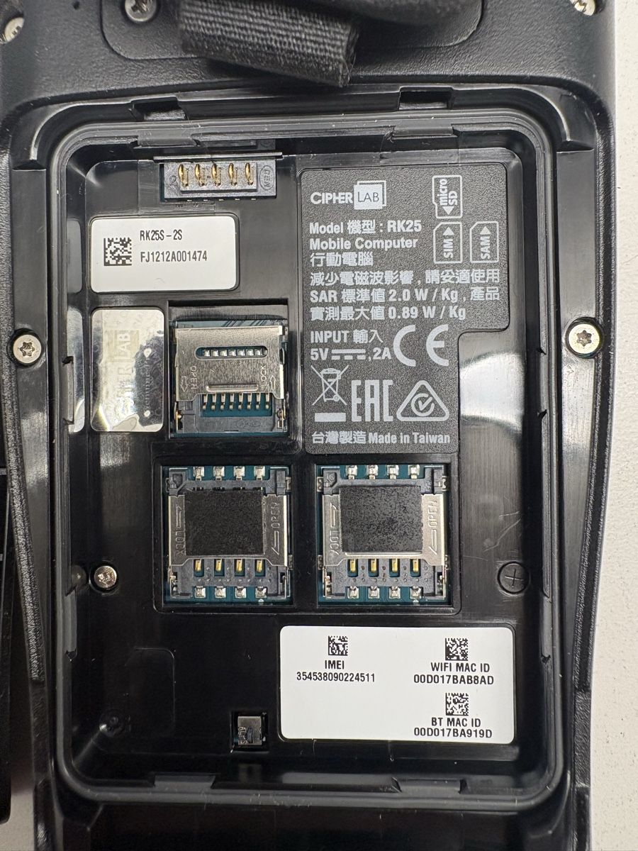 Scanner: Ciperlap RK25 Barcodescanner Vollausgerüstet – Usato da Unterstammheim venduto da LMTECH90 4